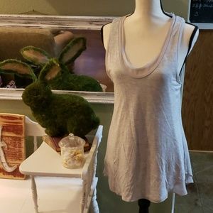 Banana Republic 2 layer tunic tank top